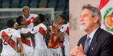 Francisco Sagasti a la selección peruana: "¡Felicitaciones, muchachos! Este triunfo alegra a todo el Perú"
