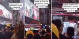 Vendedor de emolientes colocó una TV en su negocio para transmitir partido de Perú vs. Paraguay [VIDEO]