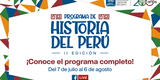 Biblioteca Nacional anuncia segunda edición del “Programa de Historia”