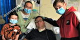 "No quiere morir”: Padre de tres hijos lleva 14 meses postrado en una cama por secuelas de COVID-19