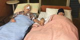 Adulto mayor sostuvo la mano de su esposa antes de morir de cáncer: "Fue su deseo"