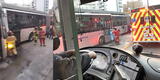 Miraflores: violento choque entre buses del Metropolitano deja más de 15 personas heridas