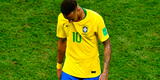 Brasil vs. Argentina: Neymar acaba con el short roto y reclama a árbitro dura falta
