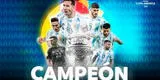 ¡Argentina campeón! equipo de Messi se queda con la Copa América 2021