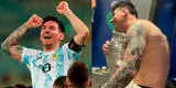 ¡Como un niño! Lionel Messi abraza la Copa para Argentina luego de 28 años [VIDEO]