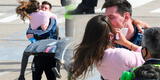 Como dos adolescentes: Lionel Messi y Antonella Rocuzzo se abrazan y besan en público [VIDEO]