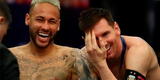 Messi y Neymar son captados riéndose en los vestidores luego de la final de la Copa América 2021