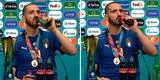 Bonucci en contra de Cristiano Ronaldo: tomó Coca Cola y Heineken tras ganar la EURO 2020 [VIDEO]