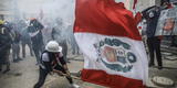 Fujimoristas intentan agredir a seguidores de Perú Libre y generan disturbios en el Cercado de Lima