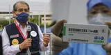 Óscar Ugarte: “Vacuna Sinopharm ofrece una protección del 94 % ante el riesgo de muerte”