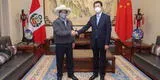 Pedro Castillo: "Nos reunimos con embajador de China para priorizar lazos de hermandad"