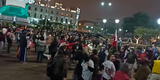 Seguidores de Pedro Castillo realizan "bailatón" en la Plaza San Martín exigiendo su proclamación