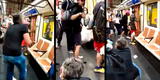 Hombre golpea a enfermero en el Metro por pedirle que se pusiera la mascarilla [VIDEO]