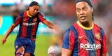 Permitido llorar: Ronaldinho volvió a las canchas para el Barcelona vs. Real Madrid de las leyendas