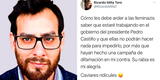 Usuarios exigen que gobierno de Pedro Castillo deslinde de Ricardo Milla, denunciado por agresión