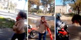 Descubre que su pareja le es infiel con su amigo y los encara afuera del hotel [VIDEO]