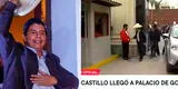 ¡Gran gesto! Pedro Castillo saludó al mayordomo de Palacio de Gobierno [VIDEO]