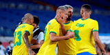 Brasil superó por 4-2 a Alemania por la fecha 1 de los Juegos Olímpicos