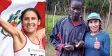 ¡Noble gesto! Gladys Tejeda apoya a joven deportista de escasos recursos y le regala sus zapatillas [VIDEO]
