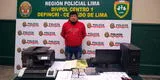 San Martín de Porres:  PNP detiene a diseñador gráfico con documentos falsos
