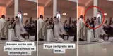 Se pone nervioso en plena boda y promete serle “infiel” a su pareja en frente de todos los invitados [VIDEO]