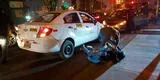 Los Olivos: PNP detienen a "raqueteros" que usaban taxi para robar a transeúntes [VIDEO Y FOTOS]