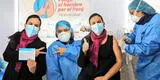 Verónika Mendoza tras vacunarse contra el COVID-19: “No hay primera sin segunda”