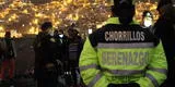 Chorrillos: policía y serenos ejecutan operativo para combatir la inseguridad