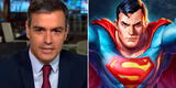 Estadounidenses comparan al presidente de España Pedro Sánchez con Superman
