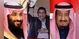 Rey y príncipe de Arabia Saudita desean éxitos al presidente electo Pedro Castillo