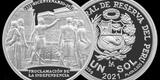 BCR pone en circulación nueva moneda de plata alusiva al Bicentenario