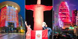 ¡Felices Fiestas Patrias! El mundo se ilumina de blanco y rojo para celebrar el Bicentenario del Perú [FOTOS]
