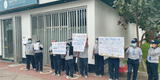 Cercado de Lima: más de 500 trabajadores de limpieza protestan por falta de pago