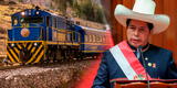 Castillo anuncia que dará inicio a ambicioso proyecto de construcción: Tren Inca y Tren Grau