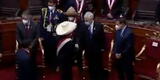 Pedro Castillo no saludó a Guido Bellido en la juramentación como Presidente de la República del Perú [VIDEO]