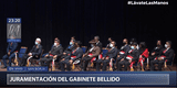 Gabinete de Castillo EN VIVO: minuto a minuto de la juramentación de ministros