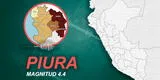Temblor en Piura: réplica de 4.4 alertó a los ciudadanos en Sullana [VIDEO]