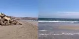 Piura: reportan que el mar de Máncora se retiró varios metros tras fuerte sismo