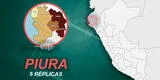 Temblor en Piura: IGP registra cinco réplicas en Sullana en las últimas seis horas