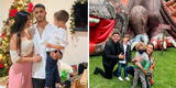 Beto Da Silva y su expareja celebran el cumpleaños de su hijo por separado [FOTOS]