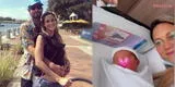 María Grazia Gamarra comparte imágenes inéditas junto a su bebita recién nacida [VIDEO]