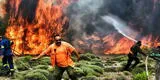 “Es una catástrofe”: dramáticos testimonios sobre los incendios en Grecia que han cobrado una víctima