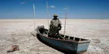 Situación catastrófica: el segundo lago más grande de Bolivia se convirtió en un desierto
