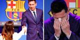 Antonela Rocuzzo y su gesto romántico con Lionel Messi mientras lloraba por despedirse de Barcelona