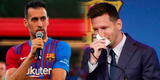 Sergio Busquets se despidió de Lionel Messi antes del Barcelona vs. Juventus: “Gracias eternas, Leo”