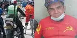 La Libertad: ciclista es detenido por usar vestimenta con la hoz y el martillo