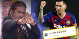 Reinaldo Dos Santos dice que acertó con pronóstico de Messi y usuarios le dicen 'Charlatán'