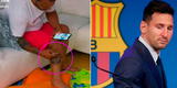 “¡Me voy con Lionel Messi!”: Hincha 'elimina' su tatuaje del Barça y se dibuja el escudo del PSG