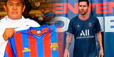 Lionel Messi no se puede ir de Barcelona al PSG por más plata: el lamento de Hugo Sotil