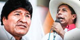 Evo Morales dice que Pedro Castillo tiene "conocimiento de lucha sindical" y pueden "compartir experiencias"
